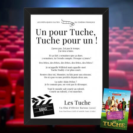 affiche personnalisée les tuche