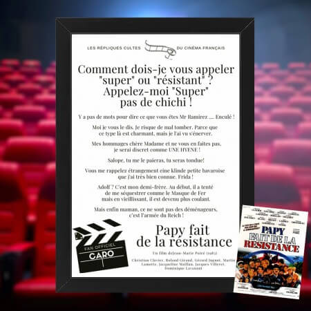 citations papy fait de la résistance