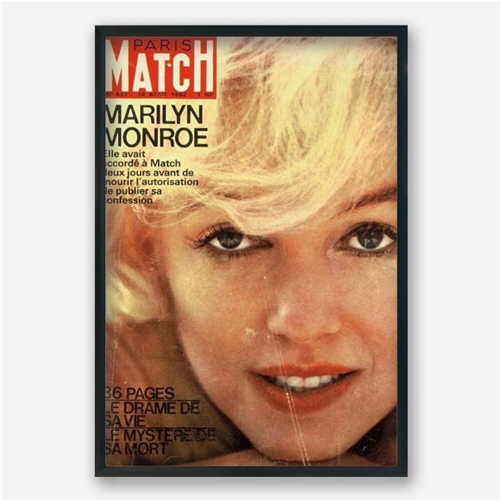 marylin monroe paris match