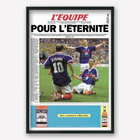 l'equipe 12 juillet 1998