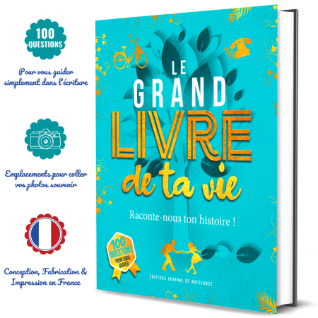 Le livre qui permet de raconter sa vie !